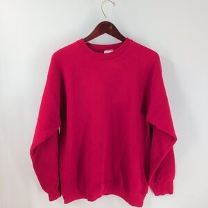 Vtg 90s Pro Spirit Select Sweats Crew Neck Classic Pullover Sweatshirt Red Sz XL